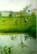 Carl Larsson gubben och nyplanteringen Spain oil painting artist